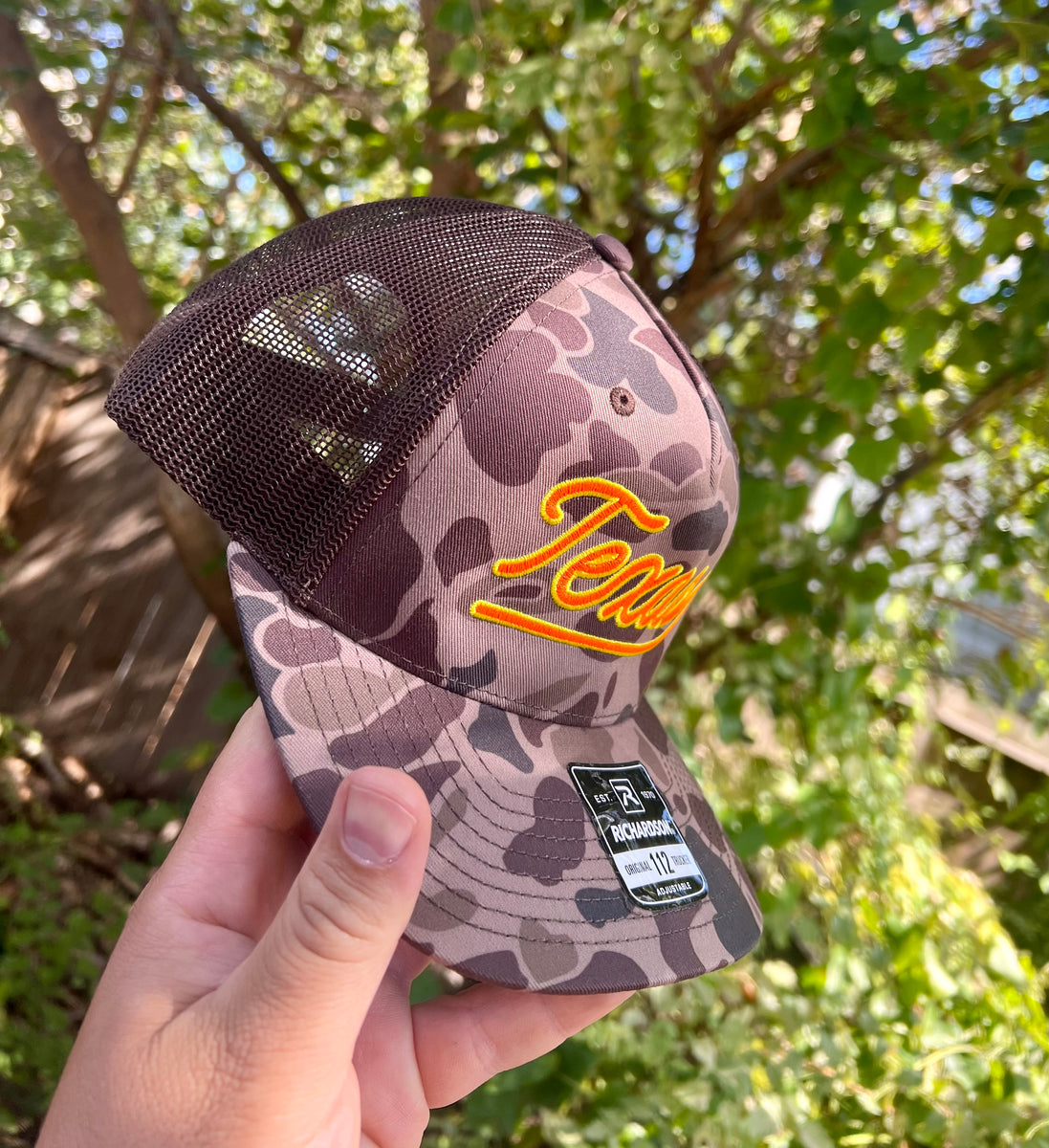 Richardson Camouflage Visor