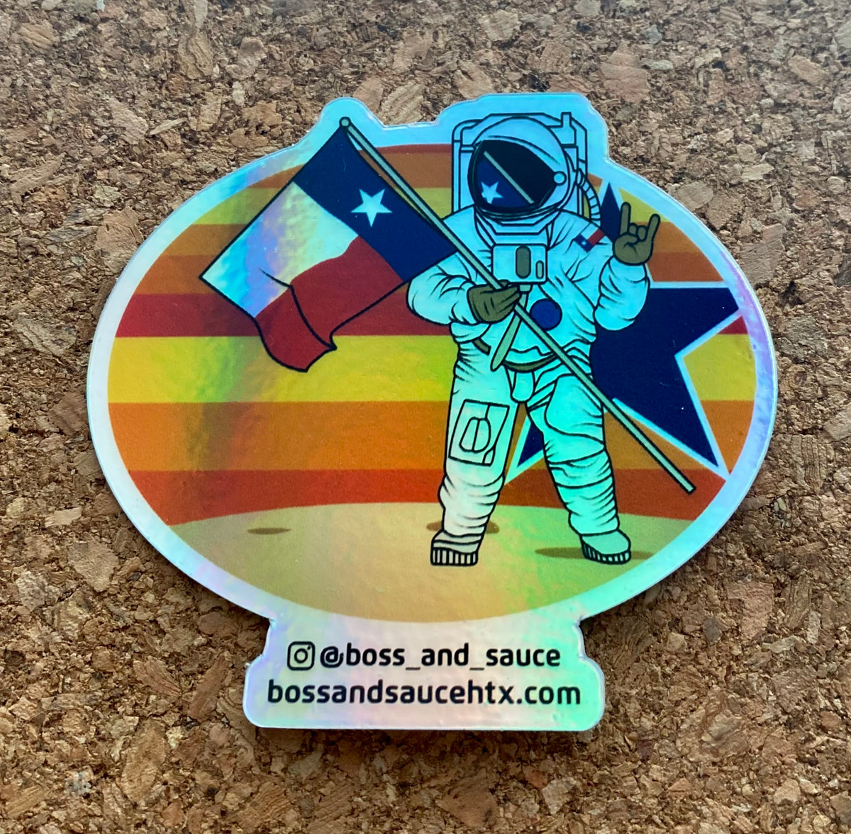 Bronko55 No.22 – Astronaut, Houston Sticker