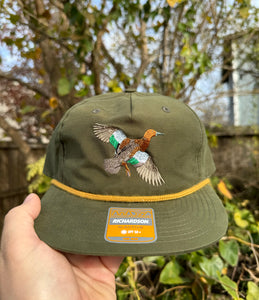 Texas Teal Rope Hat - Hunters Green