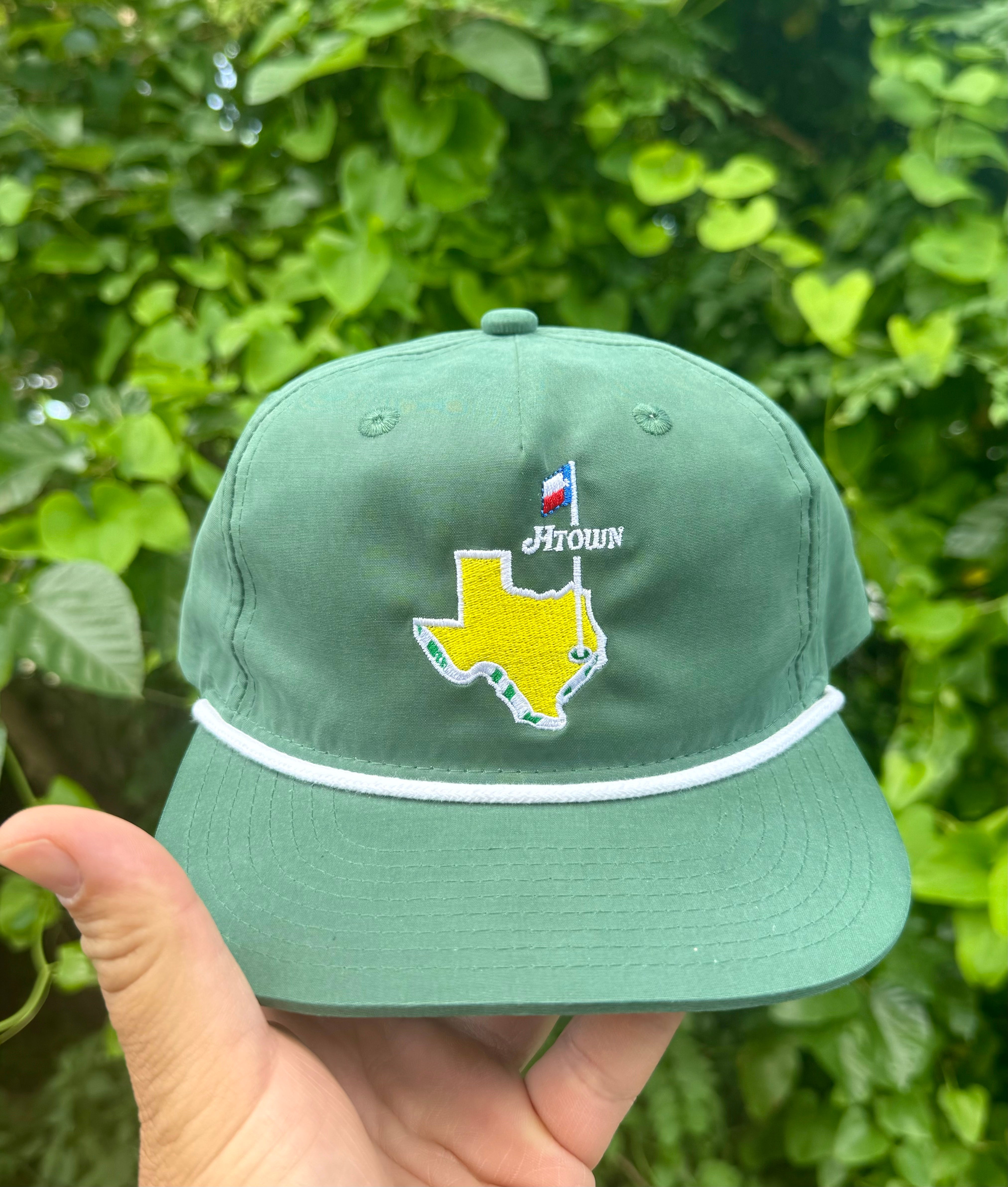 H Town Golf Hat - Vintage Green