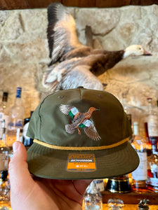 Texas Teal Rope Hat - Hunters Green