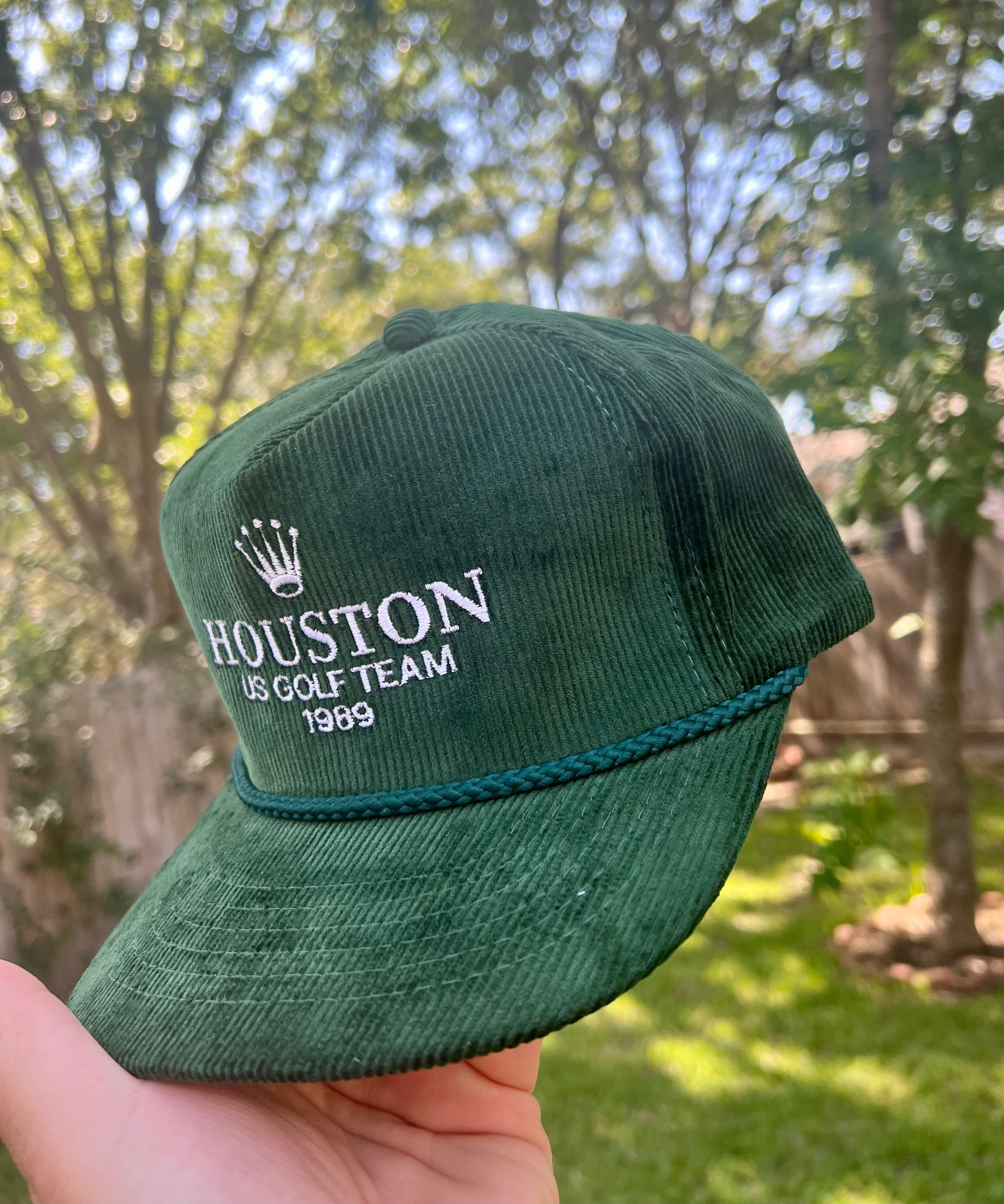 Houston Retro US Golf Hat Corduroy Boss and Sauce