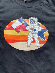 H-Town Black Astronaut T-Shirt