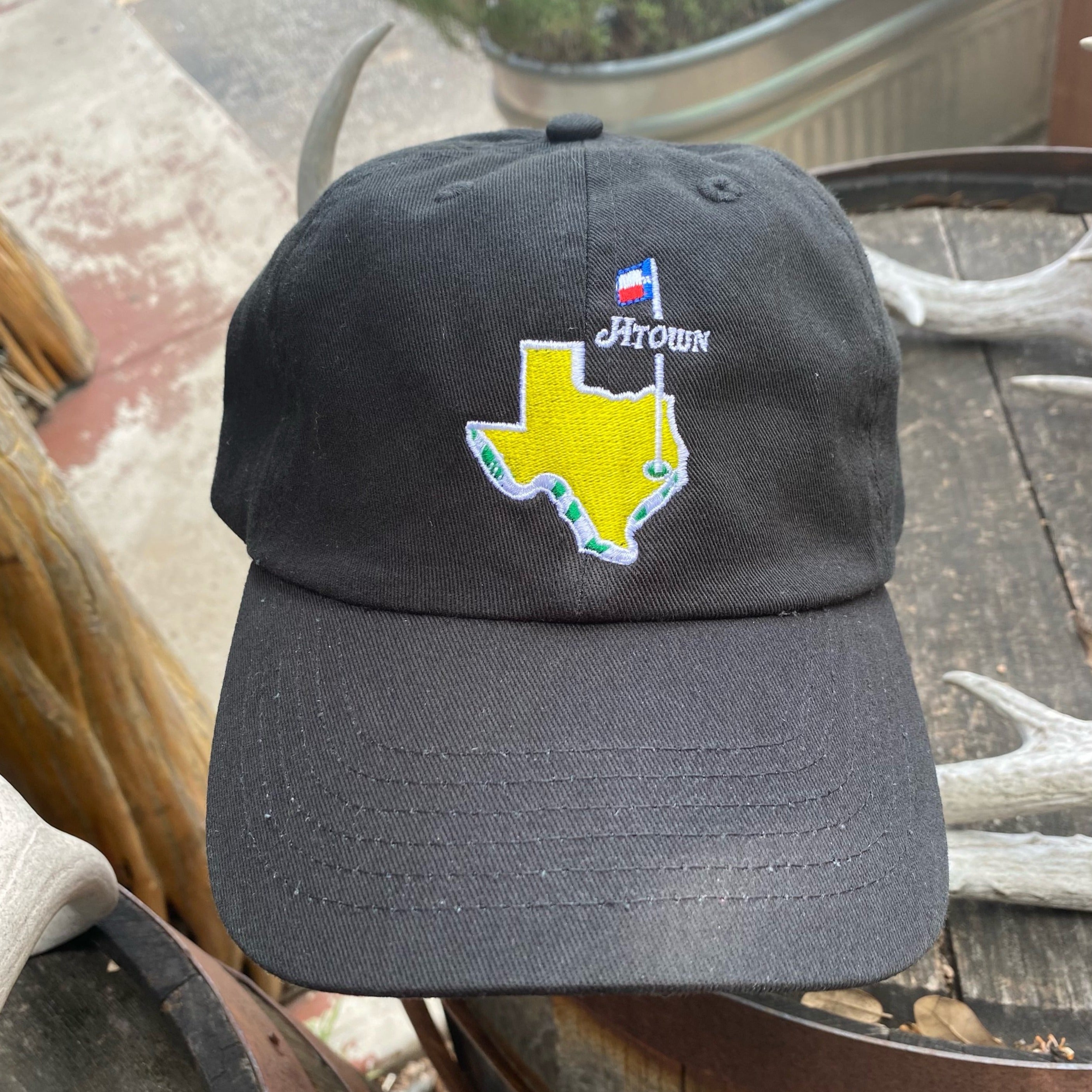 H-Town Black Classic Dad Hat