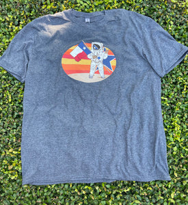 H-Town Grey Astronaut T-Shirt XXL