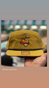 H Town Stros’ Khaki Rope Hat