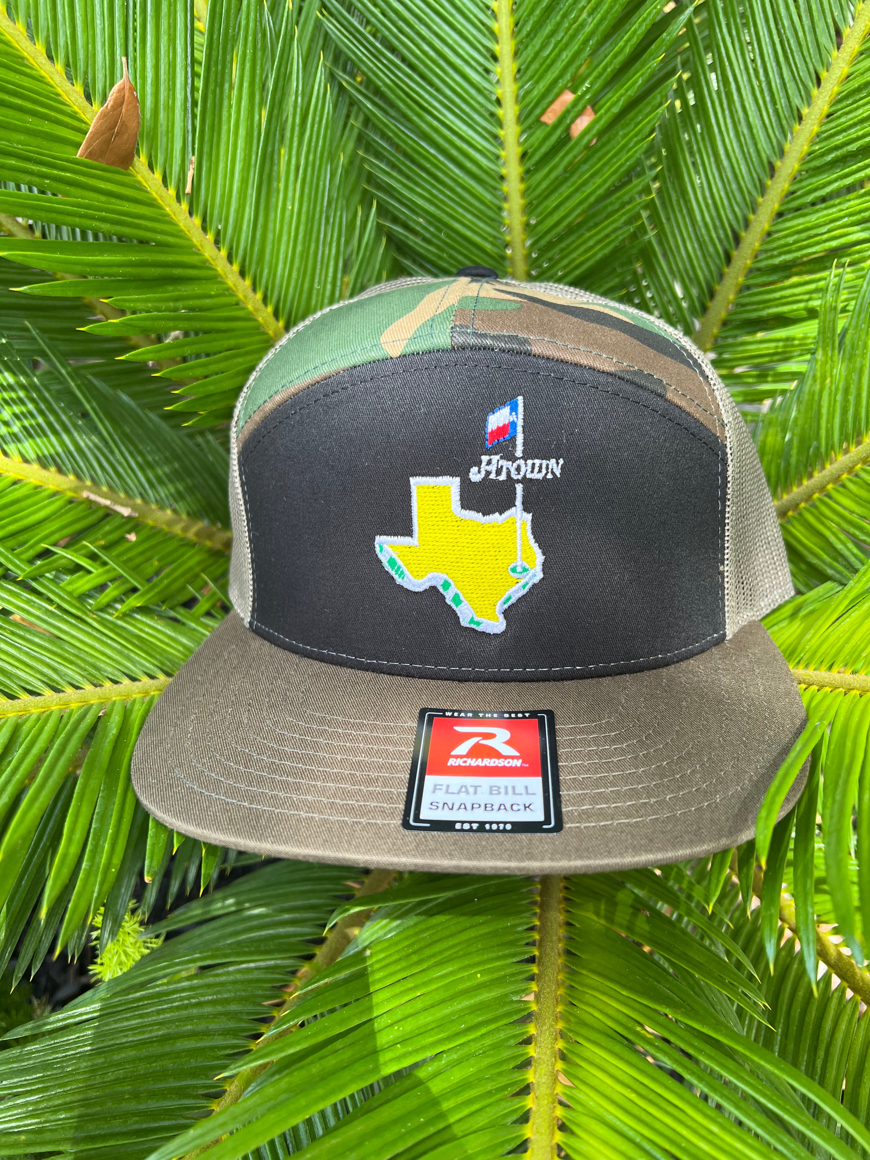 Texas Camo Golf Hat