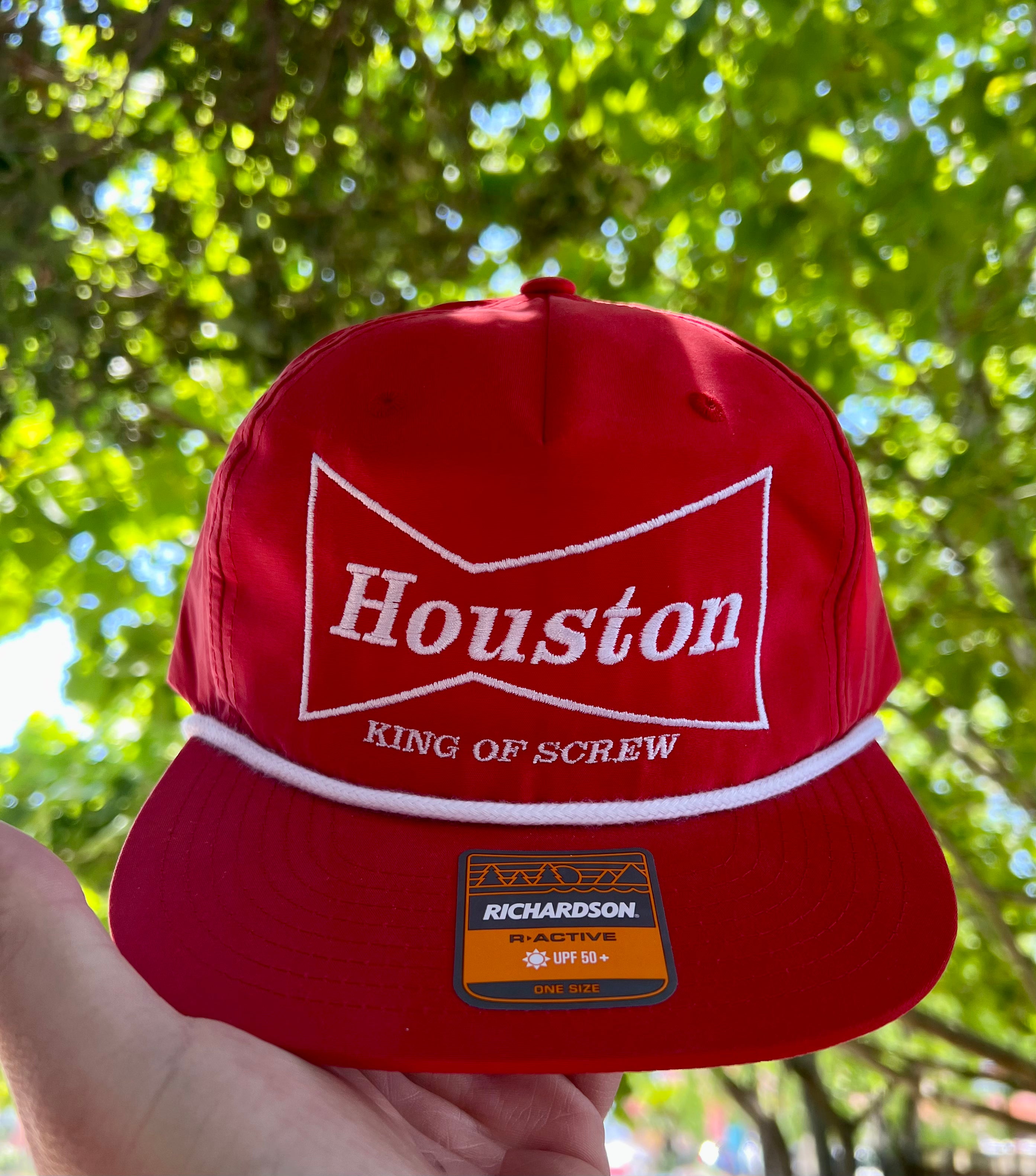 Houston ‘King of Screw’ Retro Rope Hat