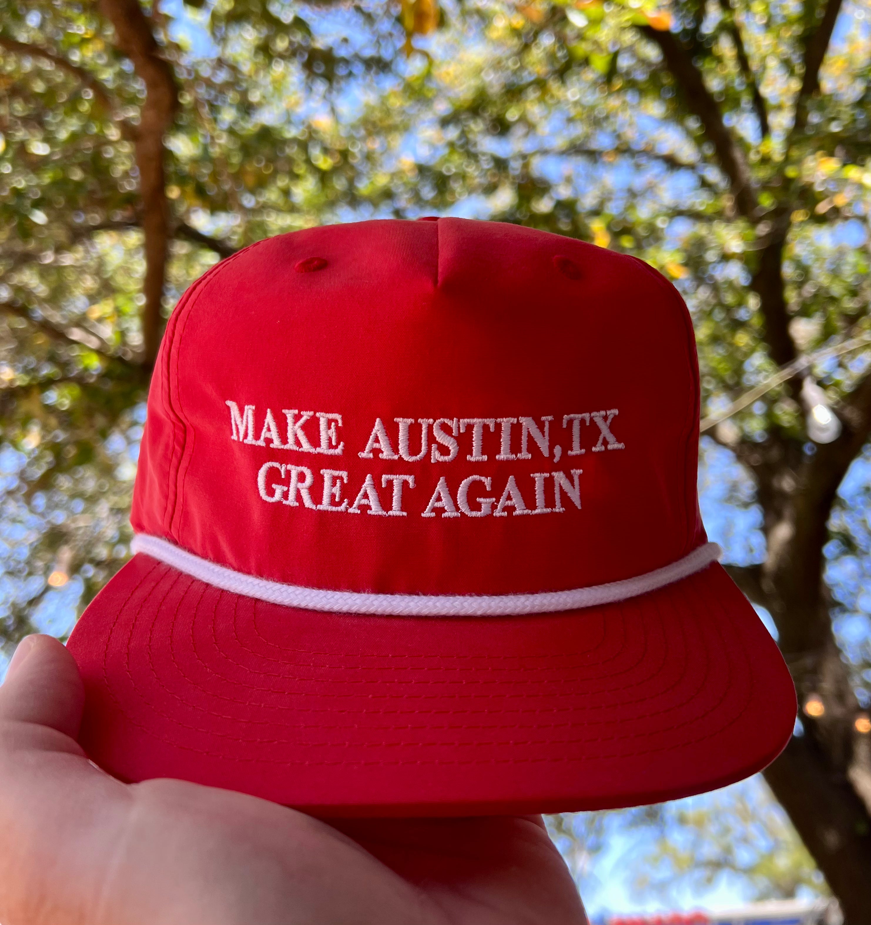 ‘MAGA’ Make Austin Great Again Roper