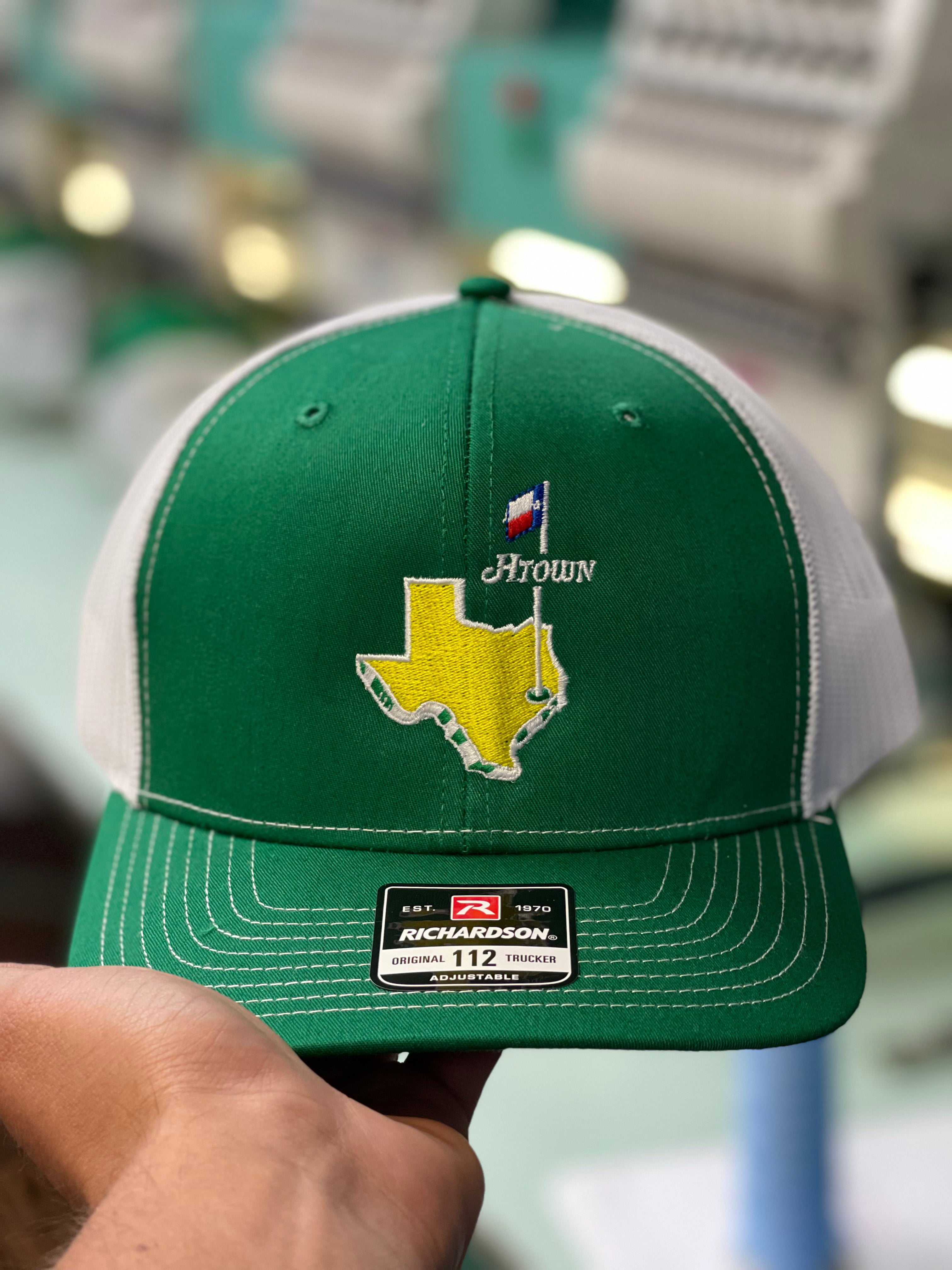 H Town Trucker Golf Hat Boss and Sauce